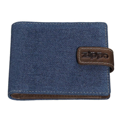 Мъжки портфейл Zippo Denim Bi-Fold , RFID защита