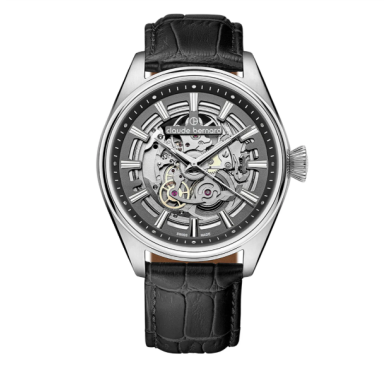 CLAUDE BERNARD AUTOMATIC SKELETON 42MM 85309 3C GIN