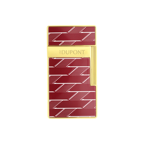 Запалка S.T.Dupont Biggy Monogram 1872 Burgundy 25078B