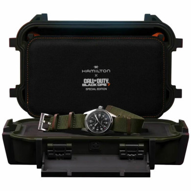 ЧАСОВНИК HAMILTON KHAKI FIELD AUTO 38ММ CALL OF DUTY SPECIAL EDITION 5000pcs H70475930