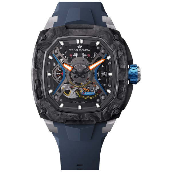TSAR BOMBA Dark Matter 5 Automatic Blue TB8605-02
