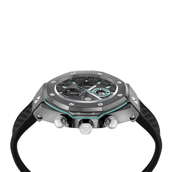 часовник philipp plein pwlfa0125 chrono royal сив циферблат classicwatches.bg