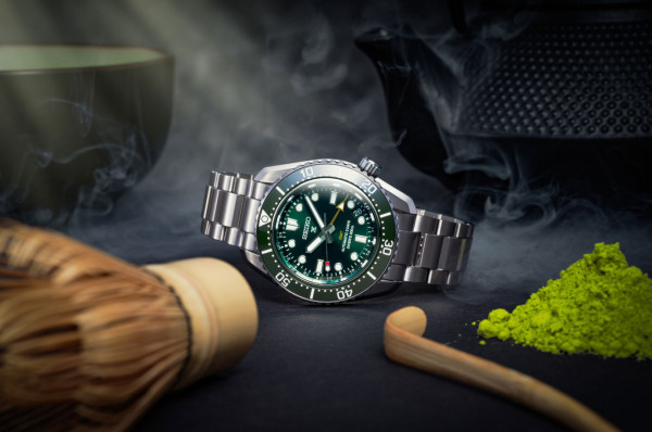Мъжки часовник Seiko Prospex Marine Green GMT HBC001J1