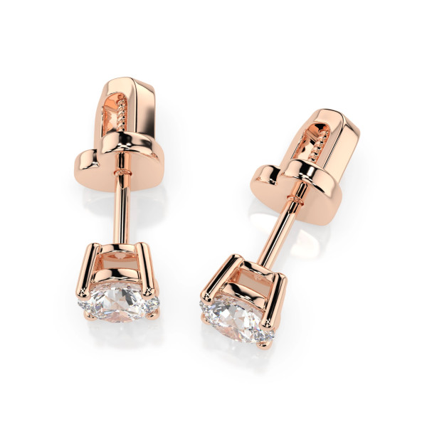 Cara обеци с диаманти 0.60 ct GIA сертификат – ЗЛАТНО БИЖУ 14К K102-10012/1R(4.2)/14K