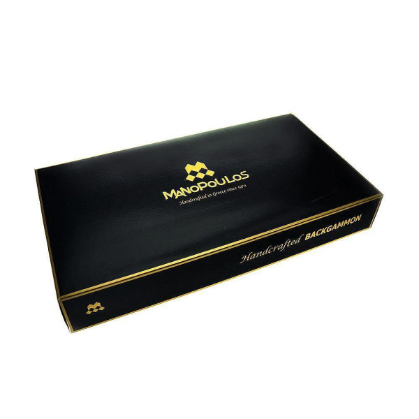 BACKGAMMON FOR GAME MANOPOULOS - WENGE, 47X38 CM