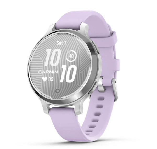 GARMIN LILY 2 ACTIVE SILVER PURPLE С JASMINE СИЛИКОНОВА КАИШКА