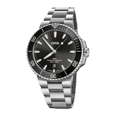 ORIS AQUIS DATE 43.5 MM  733 7789 4154-07 8 23 04PEB