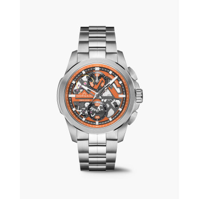 Часовник NORQAIN Independence Skeleton Chrono 42mm N3200.40S01.O01