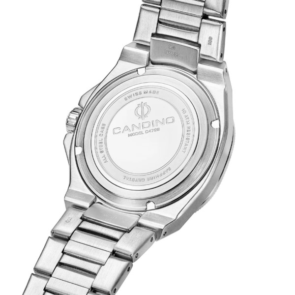 Елегантен швейцарски часовник candino със стоманена верижка classicwatches.bg