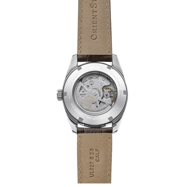 мъжки механичен часовник orient star с прозрачен гръб classicwatches.bg
