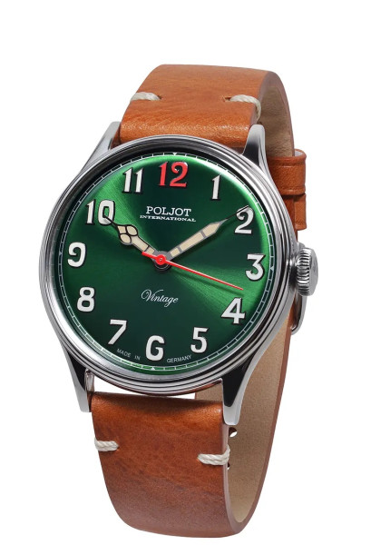 POLJOT INTERNATIONAL RETRO CLASSIC AUTOMATIC  39MM MEN'S WATCH 2409.1220333