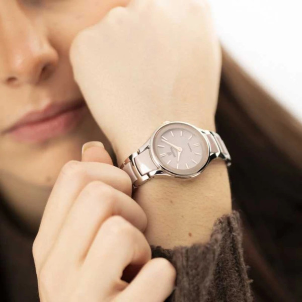 часовник festina f20752 2 розов с детайли в розово злато classicwatches.bg