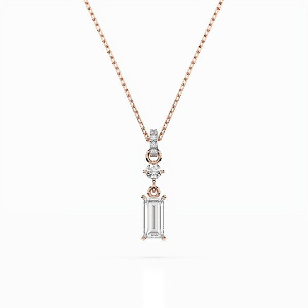 CARA NECKLACE WITH DIAMONDS 0,04+0,32 CT GIA CERTIFICATE K104-10071/3R (0,30)