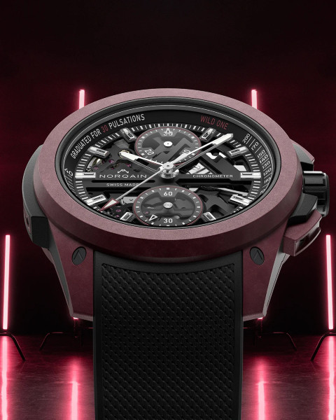 Norqain Wild One Skeleton Chrono Limited Edition 400pcs N3002.40Q02.B01