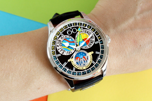 ALEXANDER SHOROKHOFF FULL CALENDAR CADAMOMO BLACK 43.5ММ LIMITED EDITION 50PCS AS.VK-CDMM4