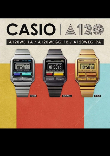 CASIO COLLECTION A120WE-1AEF