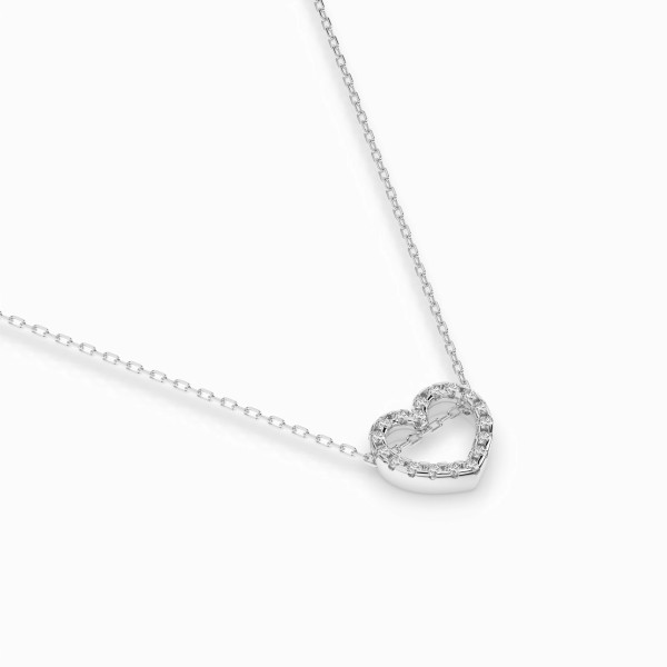 Cara колие с диаманти 0.09 ct – ЗЛАТНО БИЖУ 14К K104-10051W/14K