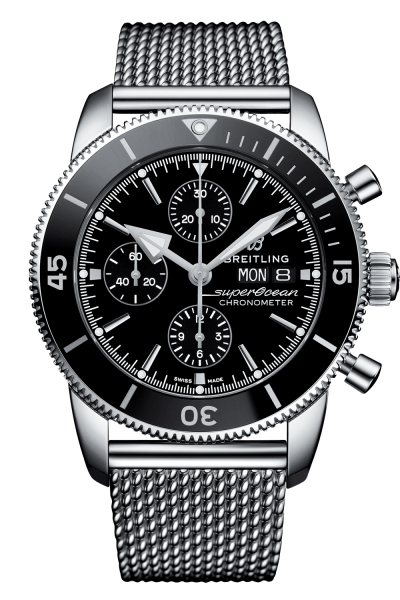 BREITLING SUPEROCEAN HERITAGE CHRONOGRAPH  44 MEN'S WATCH A13313121B1A1