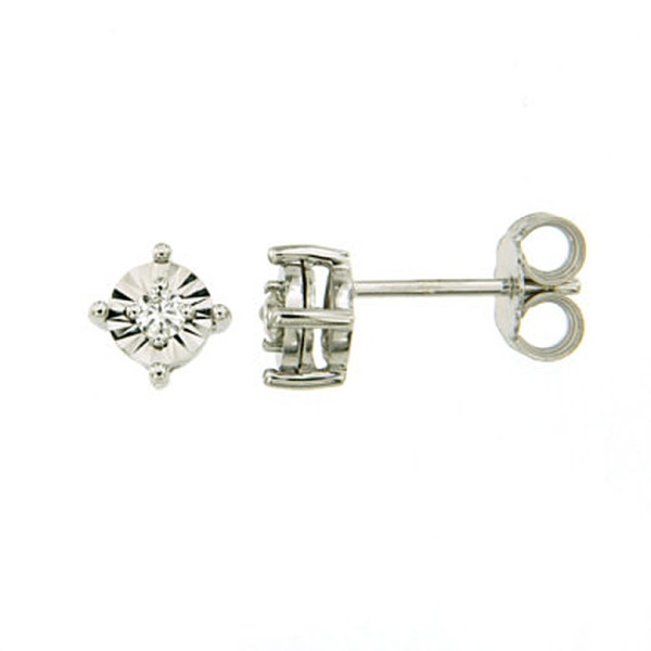 CARA DIAMANTI GOLD EARRINGS WITH DIAMONDS BB0524W/0.20CTSSI/H