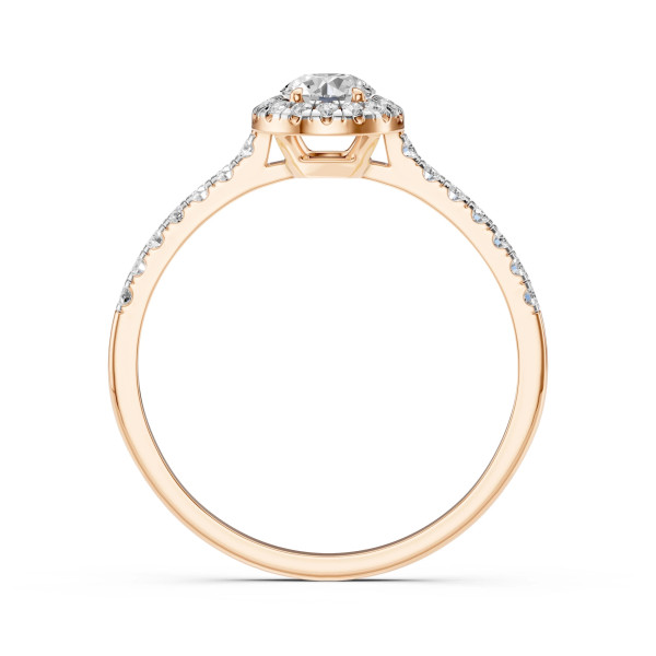Cara пръстен с диаманти 0.35+0.29 ct GIA сертификат – ЗЛАТНО БИЖУ 14К K101-10095R(4.5)/14K