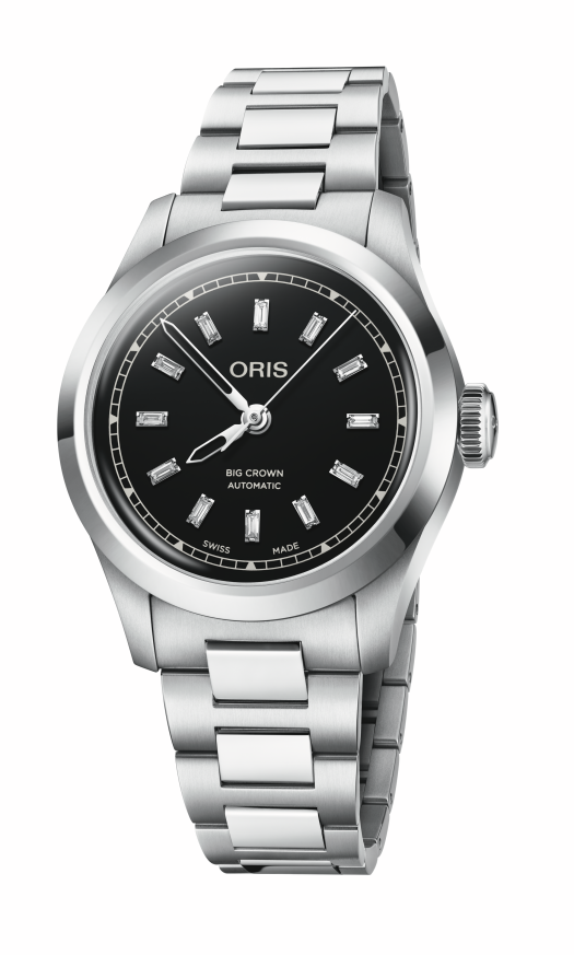 дамски часовник Oris Big Crown Diamonds 34mm отпред – ClassicWatches.bg