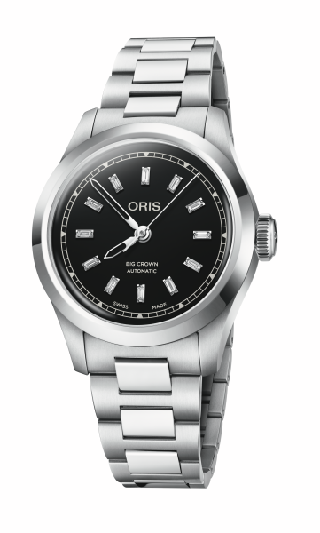 дамски часовник Oris Big Crown Diamonds 34mm отпред – ClassicWatches.bg