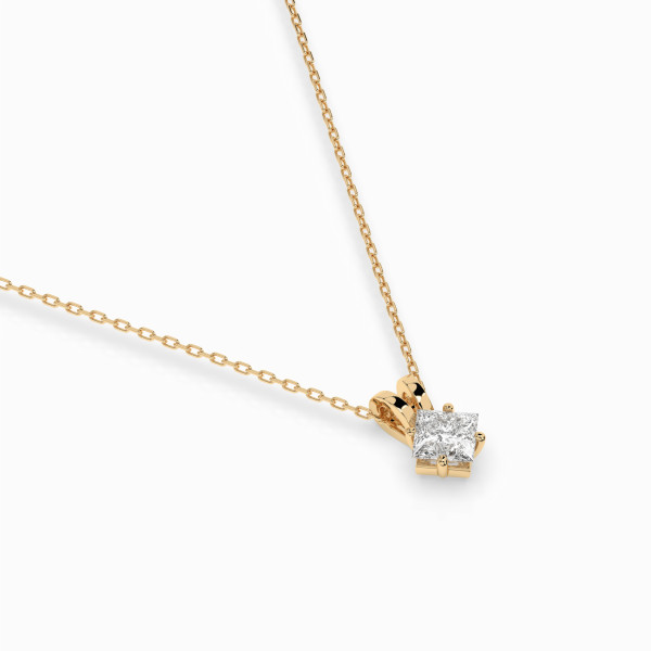 CARA Златно колие с диамант 0,30 ct GIA сертификат K104-10070Y PR