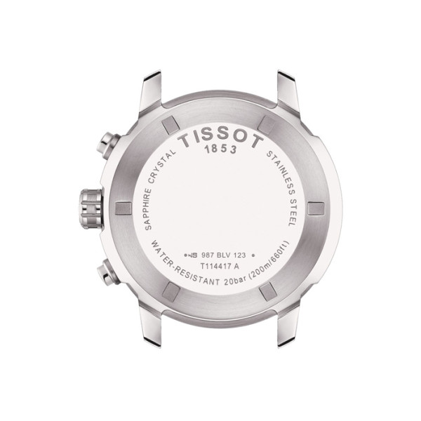 TISSOT PRC 200 CHRONOGRAPH QUARTZ 44MM MEN'S WATCH T114.417.11.057.00