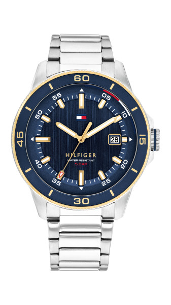 часовник tommy hilfiger 1792229 мъжки син циферблат classicwatches.bg