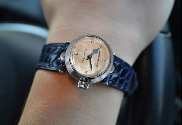 часовник alexander shorokhoff shar с алигаторска кожена каишка classicwatches.bg