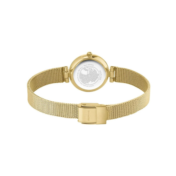 Дамски сет часовник и гривна Bering Diamond Classic 17724-332-GWP