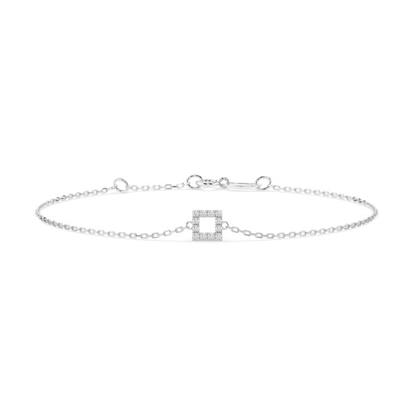 Cara гривна с диаманти 0.06 ct – ЗЛАТНО БИЖУ 14К K105-10016W/14K