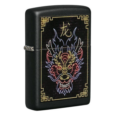 Запалка Zippo Neon Dragon Design