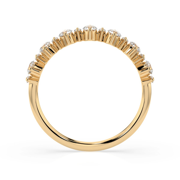 Cara пръстен с диаманти 0.42+0.08 ct – ЗЛАТНО БИЖУ 14К K101-10147Y/14K