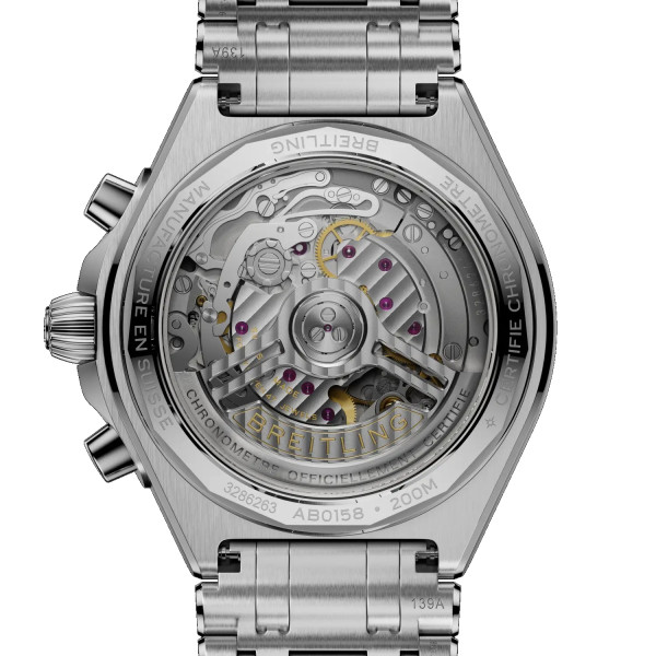 часовник breitling chronomat automatic chronograph 42 мм blue dial classicwatches.bg