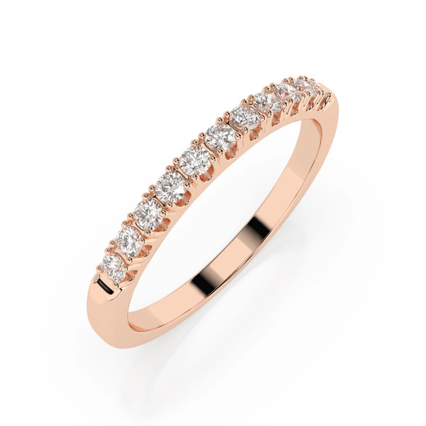 Cara пръстен с диаманти 0.22 ct – ЗЛАТНО БИЖУ 14К K101-10044/4R/14K