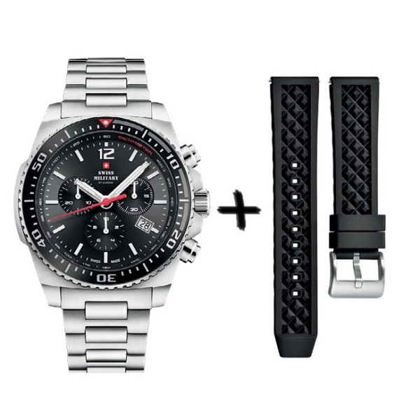 Swiss Military By Chrono SM34093.01SET BLACK