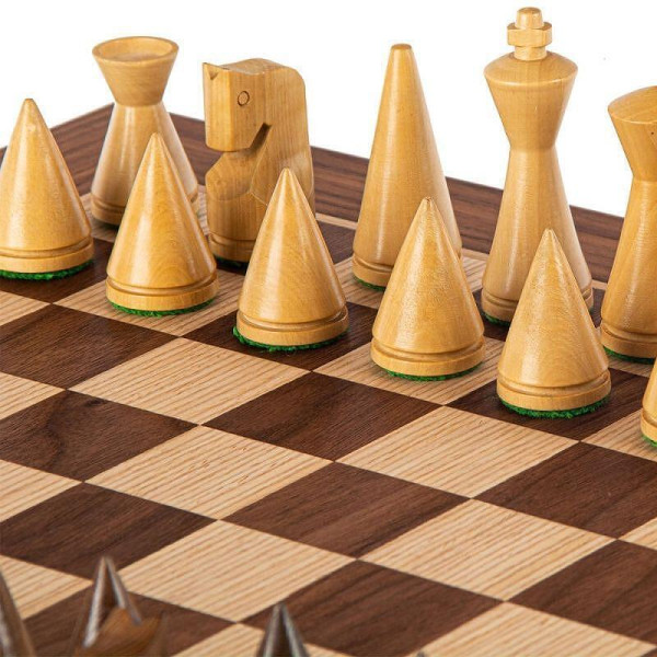 LUXURY HANDMADE CHESS MANOPOULOS - 40X40 CM