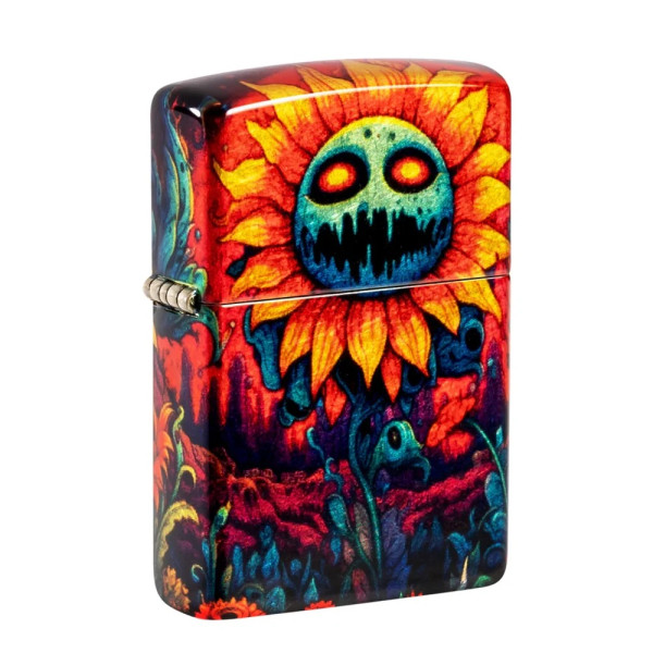 Запалка Zippo - Spooky Sunflower Design