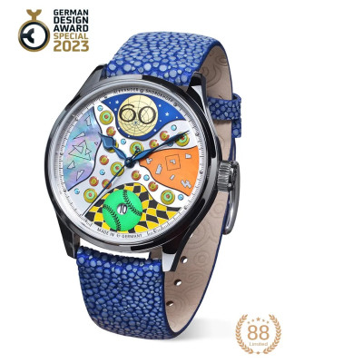 ALEXANDER SHOROKHOFF CRAZY BALLS  AUTOMATIC 39MM LADIES WATCH LIMITED EDITION 88PIECES AS.CB01-1