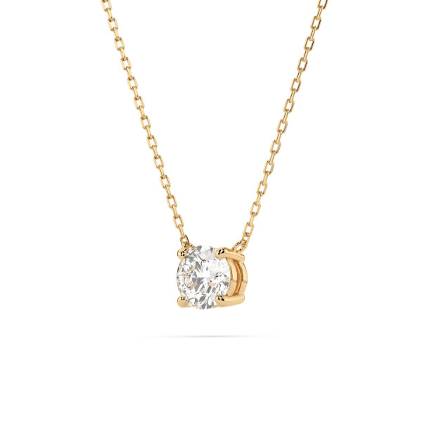 Cara колие с диамант 0.50 ct GIA сертификат – ЗЛАТНО БИЖУ 14К K104-10040Y(5.1)/14K