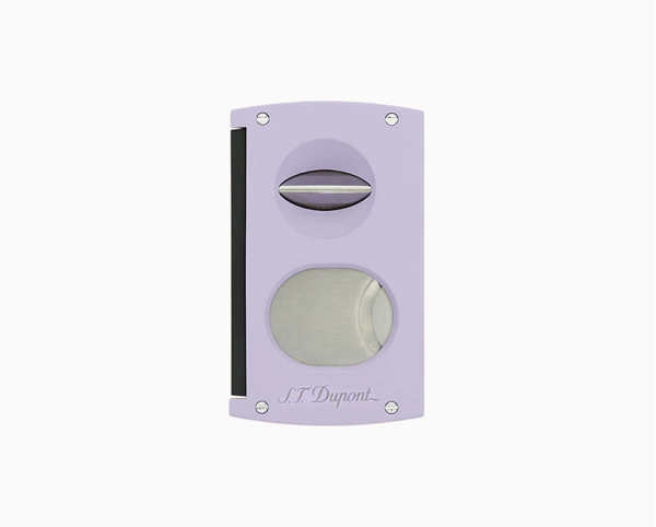 Резачка за пури S.T.Dupont MATT LILAC DOUBLE BLADE CIGAR CUTTER 3462