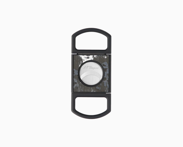 Резачка за пури S.T.Dupont DARK STORM CARBON CIGAR CUTTER 3397DS