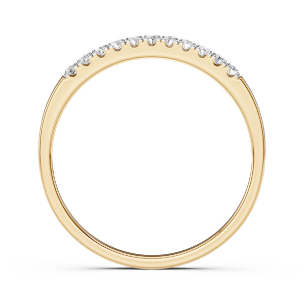 Cara пръстен с диаманти 0.11 ct – ЗЛАТНО БИЖУ 14К K101-10109Y(1.3)/14K