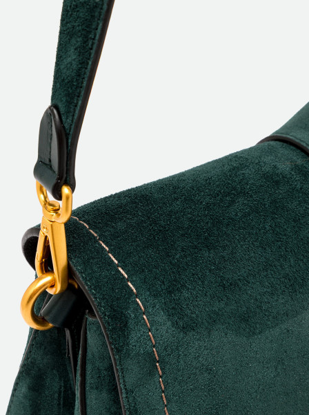 Дамска чанта Gianni Chiarini Helena Round BS 12618 CM-PL-14603 Velvet Green
