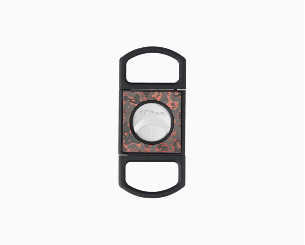 Резачка за пури S.T.Dupont FIERY LAVA CARBON CIGAR CUTTER 3397FL