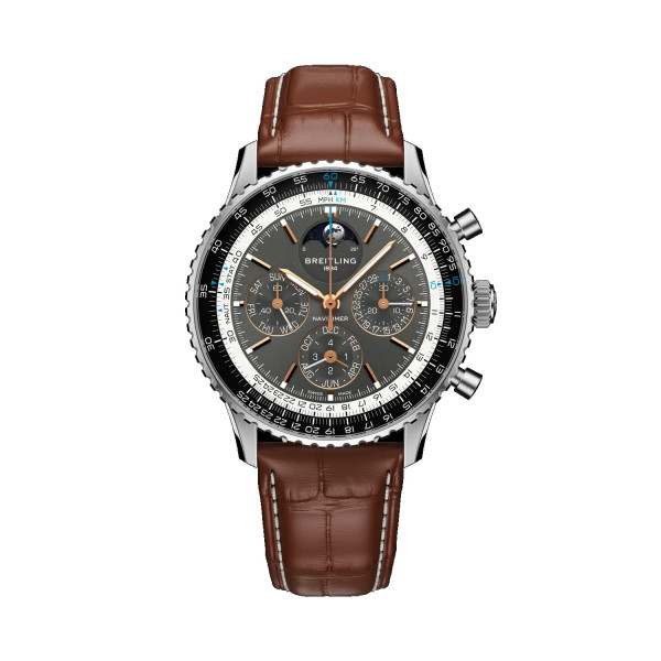часовник breitling navitimer b19 pb1921251b1p1 антрацитен циферблат classicwatches.bg