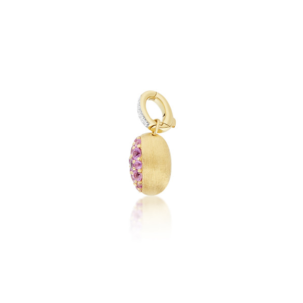 NANIS BOULES small ВИСУЛКА РОЗОВ САПФИР, ДИАМАНТИ PS29-609