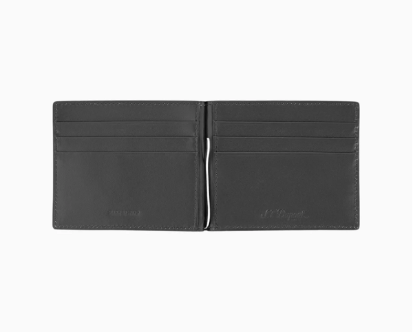 Щипка за пари S.T.Dupont FIREHEAD BLACK MONEY CLIP WALLET 161115