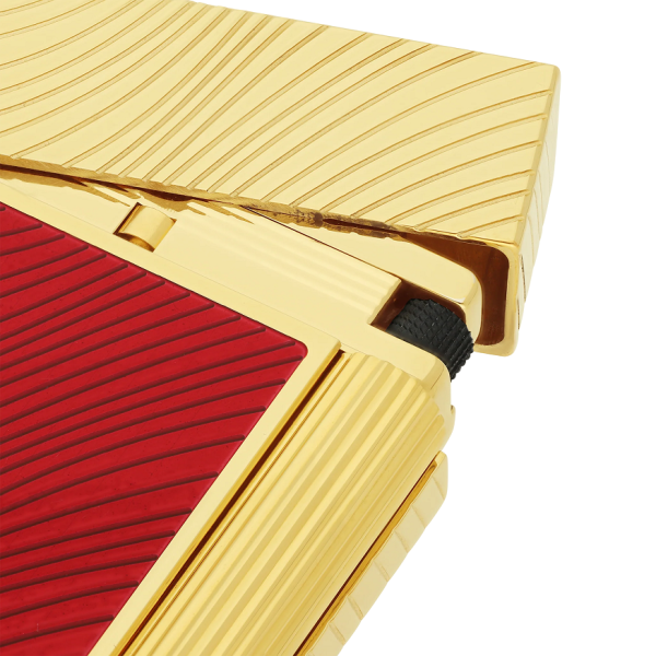 Запалка S.T.Dupont Ligne 2 Chinese New Year Horse Guilloche Red C16080CL